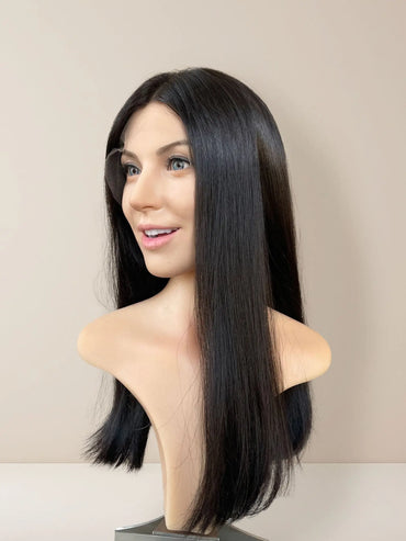 Elara Lace Top Base 100% Human Hair Wigs - GoldenCrownWigs