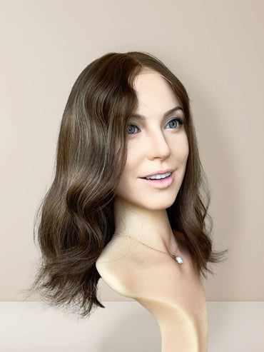 Irene Lace Top Base 100% Human Hair Wigs - GoldenCrownWigs