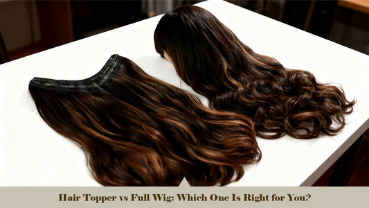 Hair Topper vs Full Wig: Which One Is Right for You? - GoldenCrownWigs