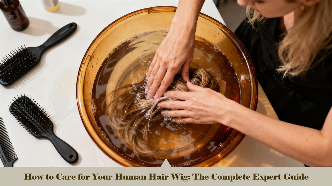 How to Care for Your Human Hair Wig: The Complete Expert Guide - GoldenCrownWigs
