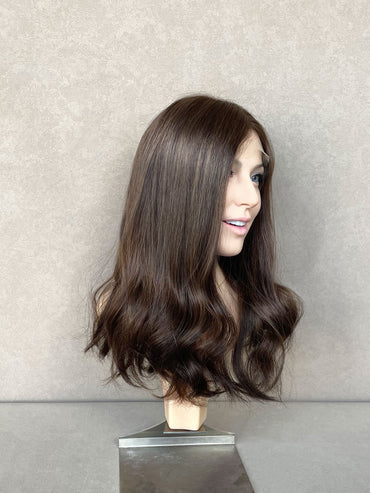 100% Human Hair Lace Top Wigs 4HL10