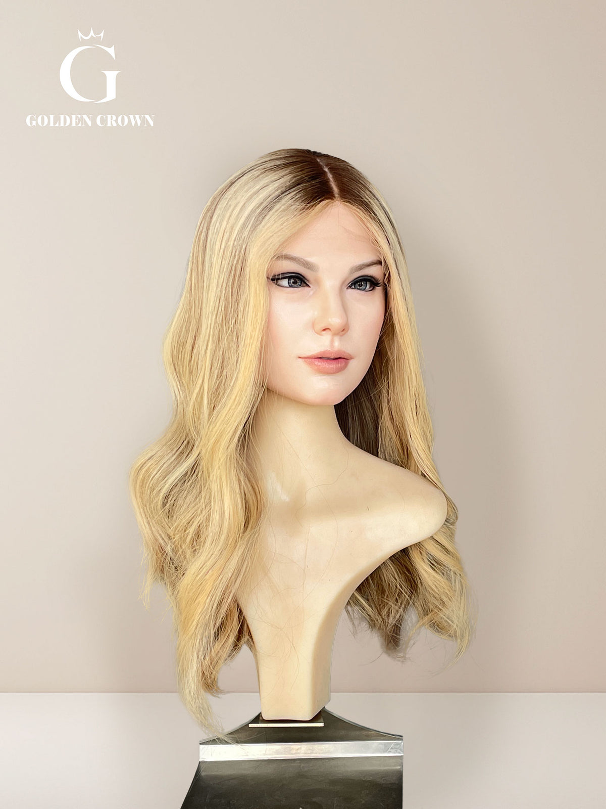 Rhea Lace Top Base 100% Human Hair Wigs (Slight Layer)