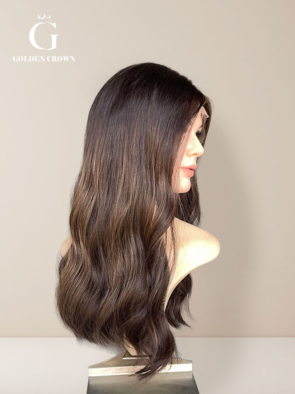 Freya Lace Top Base 100% Human Hair Wigs