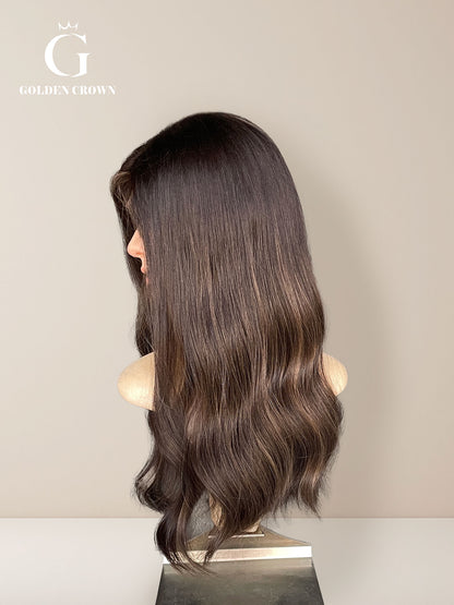 Freya Lace Top Base 100% Human Hair Wigs