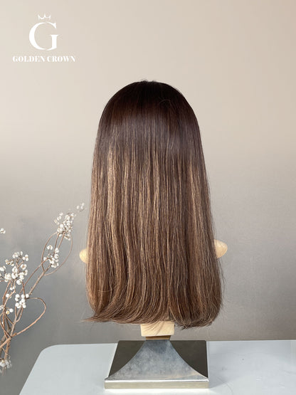 Amelia Lace Top Base 100% Human Hair Wig