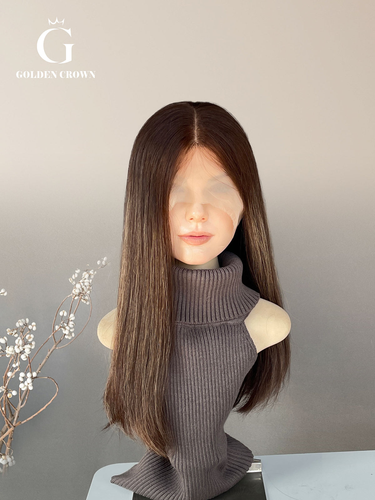 Amelia Lace Top Base 100% Human Hair Wig