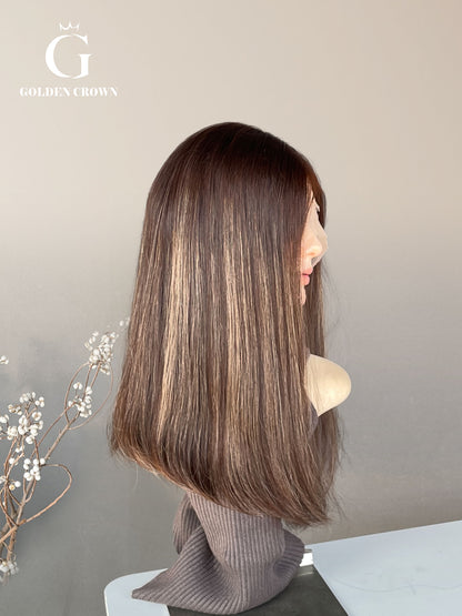 Amelia Lace Top Base 100% Human Hair Wig