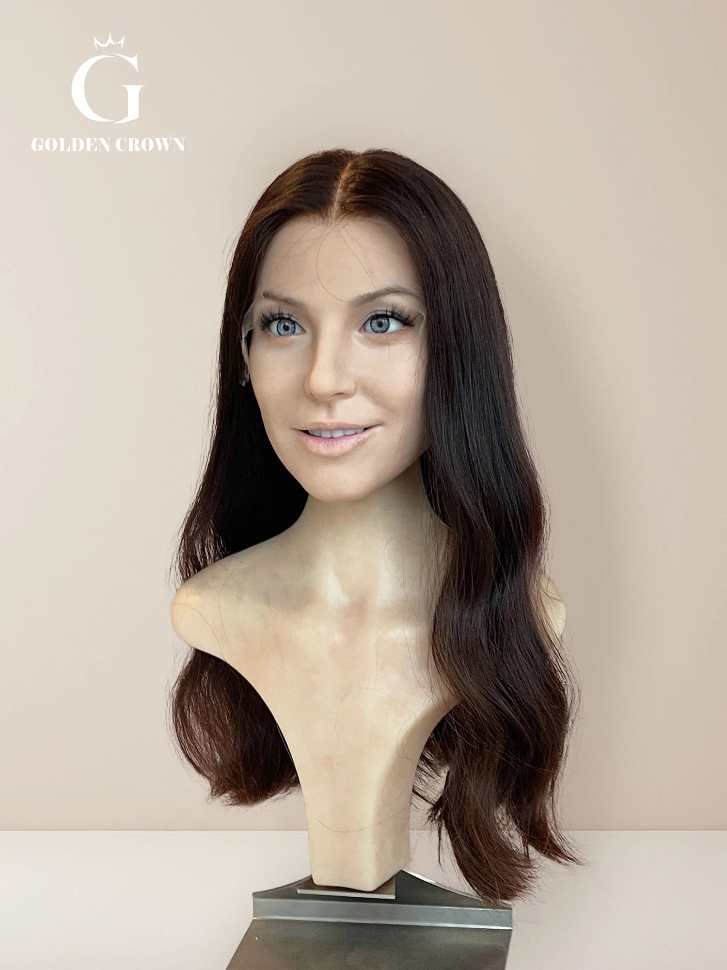 Blair lace top front view GoldenCrownWigs