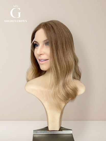 Cecilia Lace Top Base 100% Human Hair Wigs
