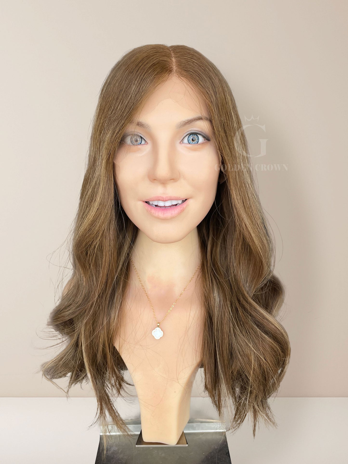 פאות קלואי תחרה בסיס 100% שיער טבעי