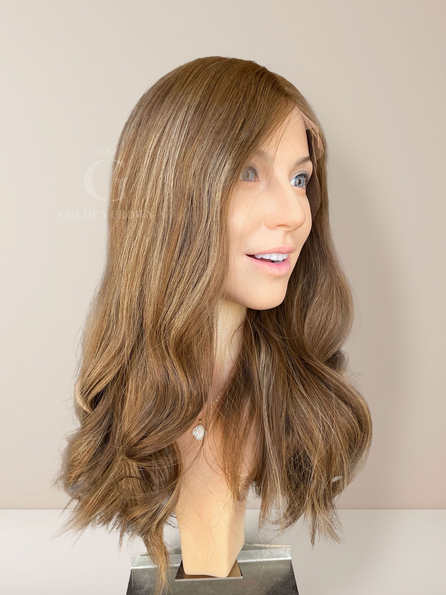 פאות קלואי תחרה בסיס 100% שיער טבעי