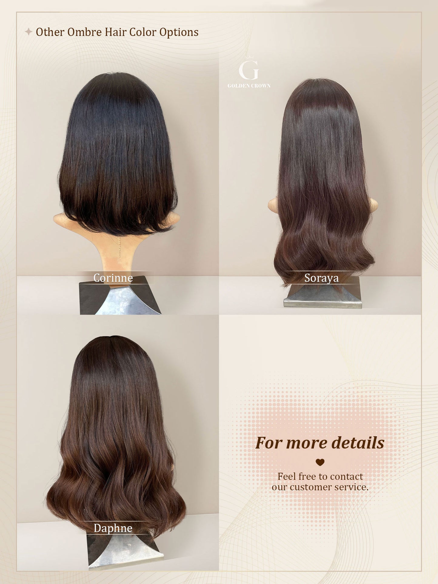 Elena Lace Top Base 100% Human Hair Wigs