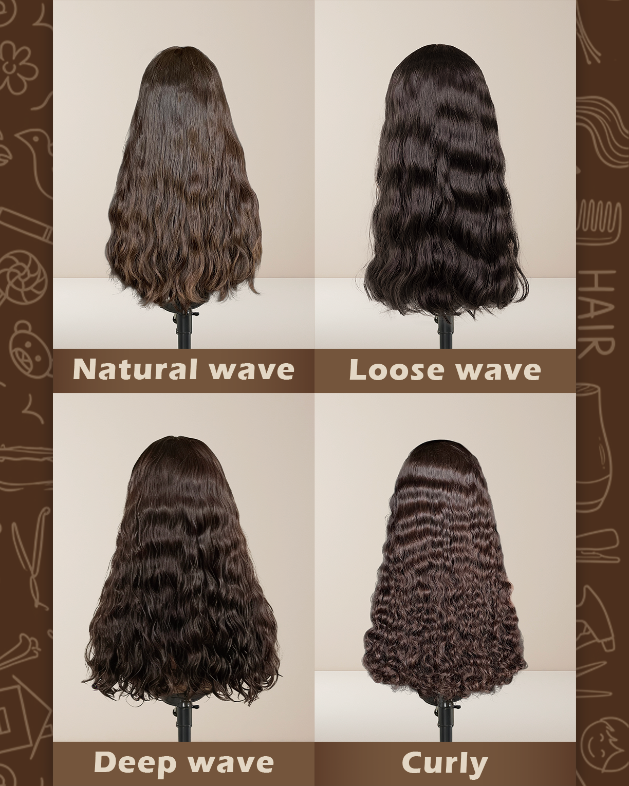 Seraphina 100% Human Hair Closed Lace Topper