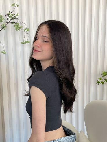 Elara Lace Top Base 100% Human Hair Wigs