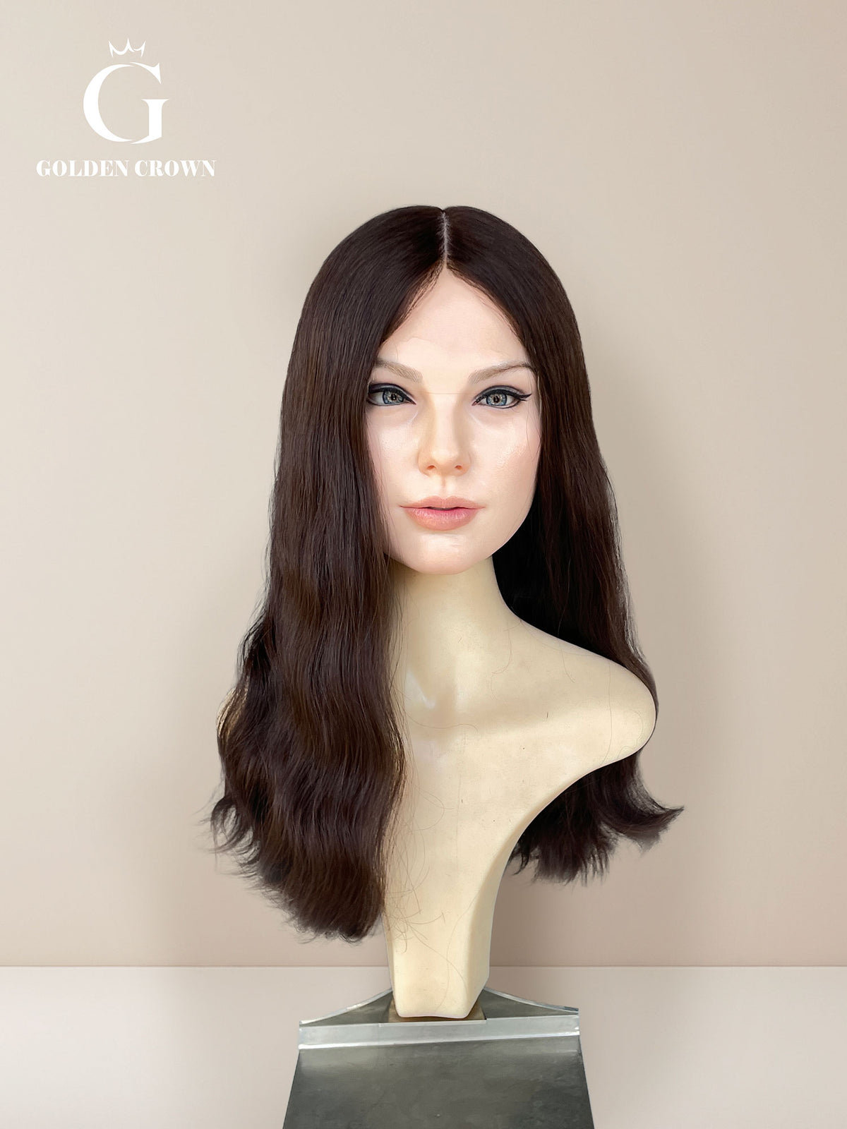 Elara Wavy Skin Lace Top Base 100% Human Hair Wig
