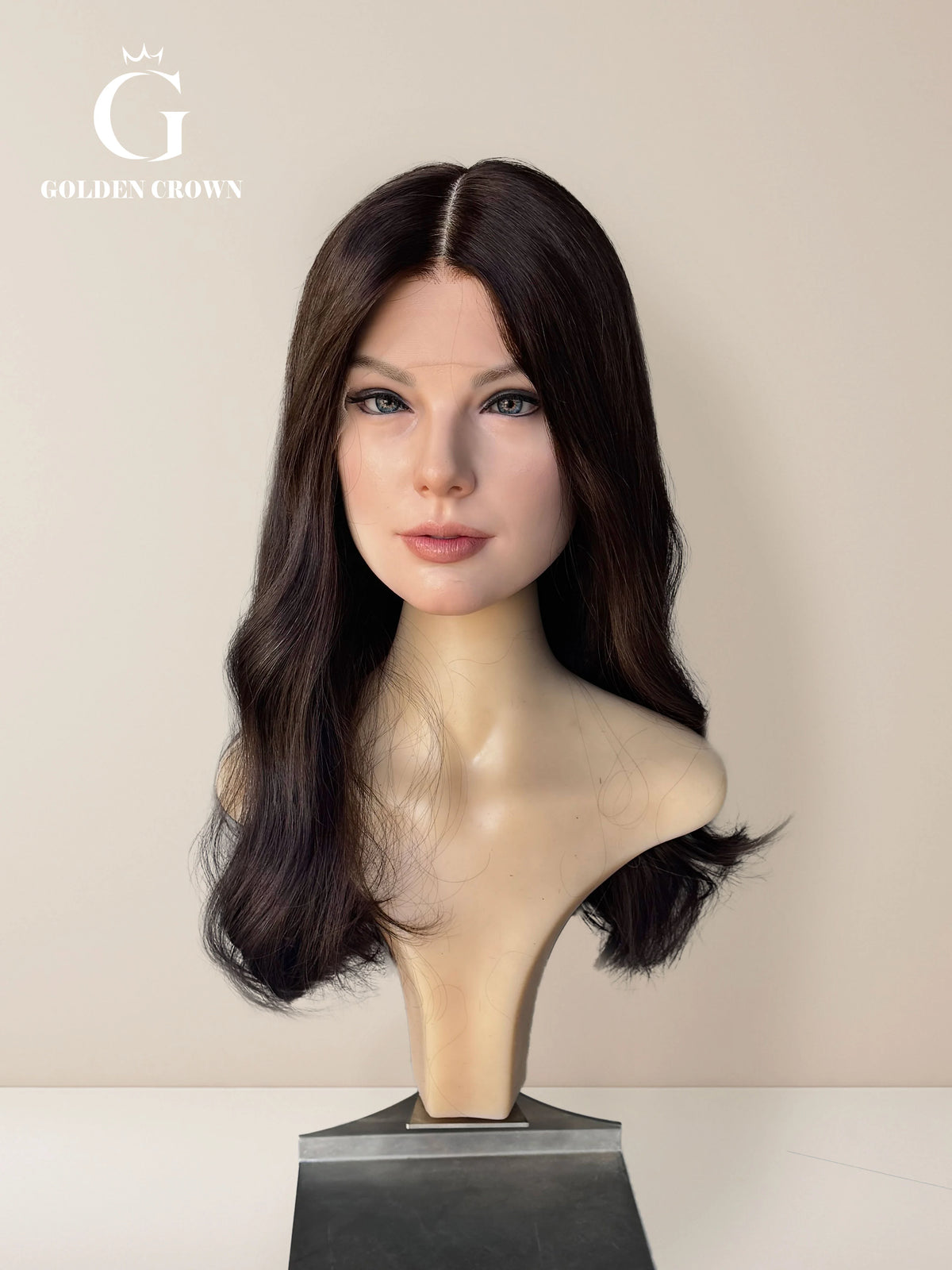 Elara Skin Lace Top Base 100% Human Hair Wigs