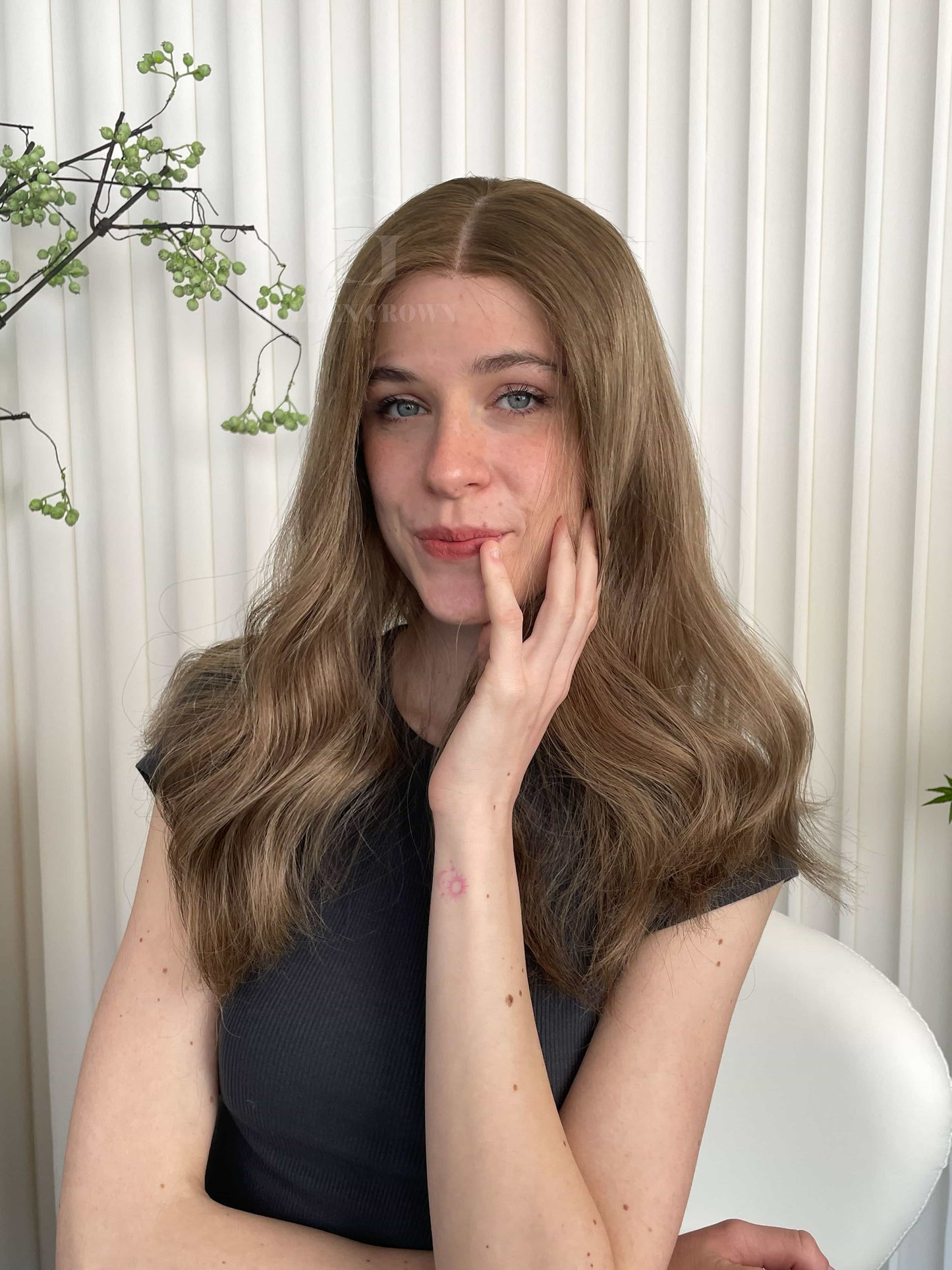 Ella Lace Top Base 100% Human Hair Wigs