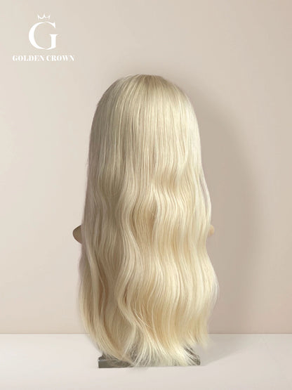 Elsa Lace Top Base 100% Human Hair Wigs (Slight Layer)