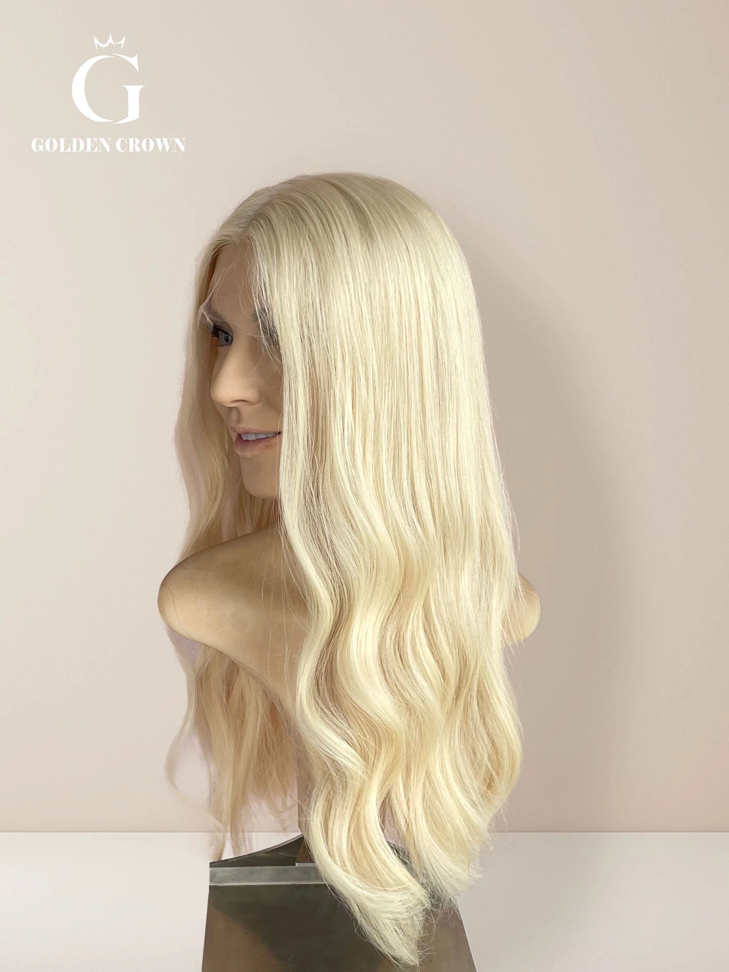 Elsa Lace Top Base 100% Human Hair Wigs (Slight Layer)