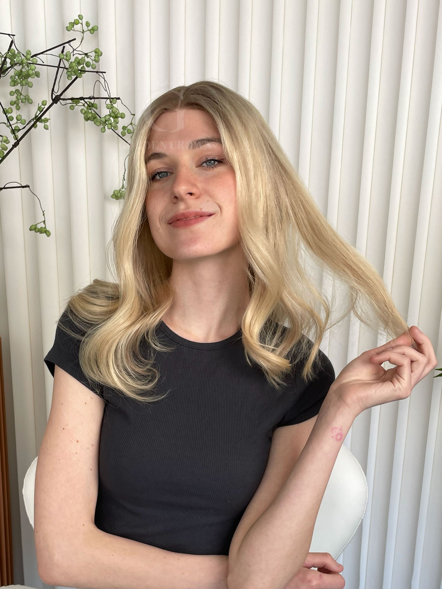 Emma Lace Top Base 100% Human Hair Wigs