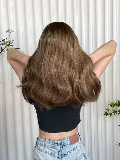 פאות תחרה בסיס 100% שיער טבעי של אווה