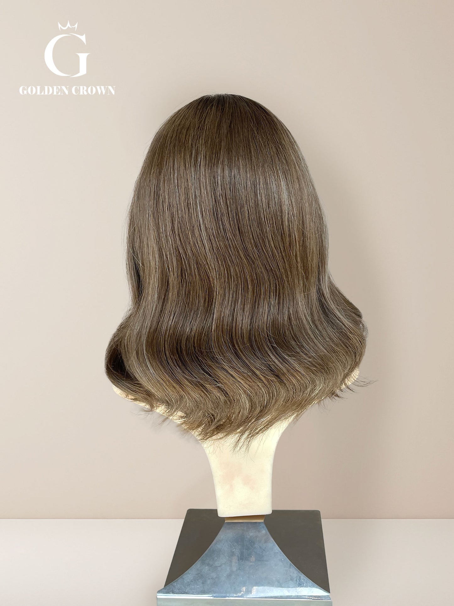 Ezra Lace Top Base 100% Human Hair Wigs