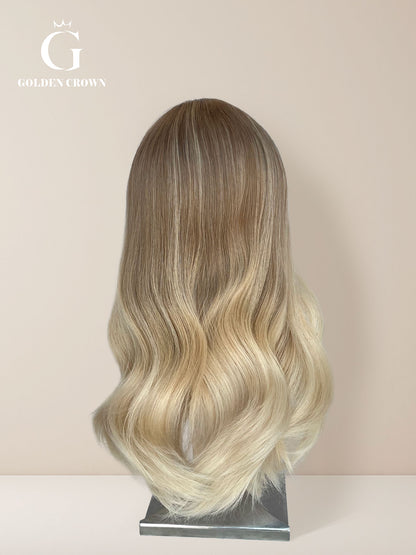 Gloria Lace Top Base 100% Human Hair Wigs (Slight Layer)