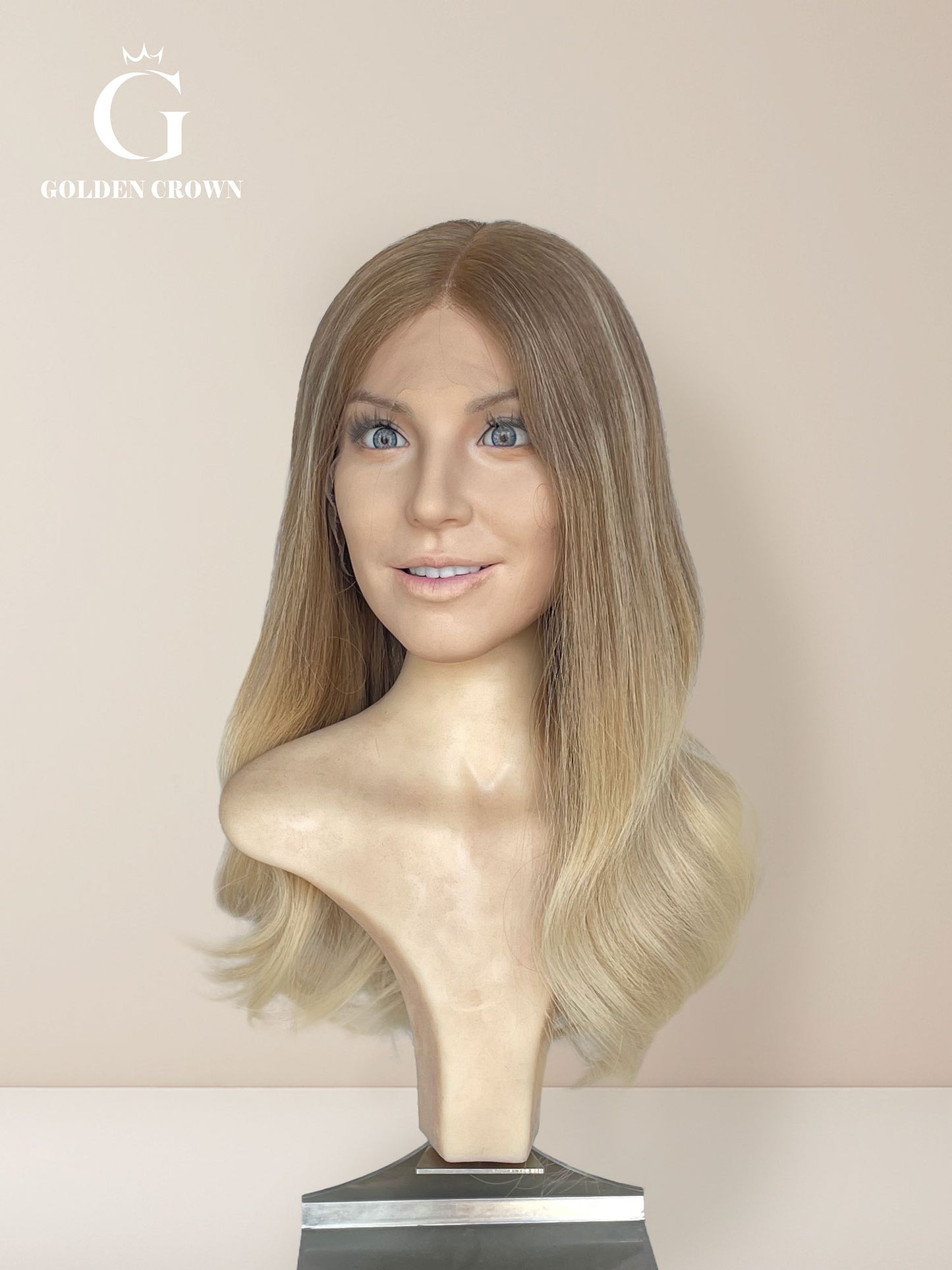 Gloria Lace Top Base 100% Human Hair Wigs (Slight Layer)