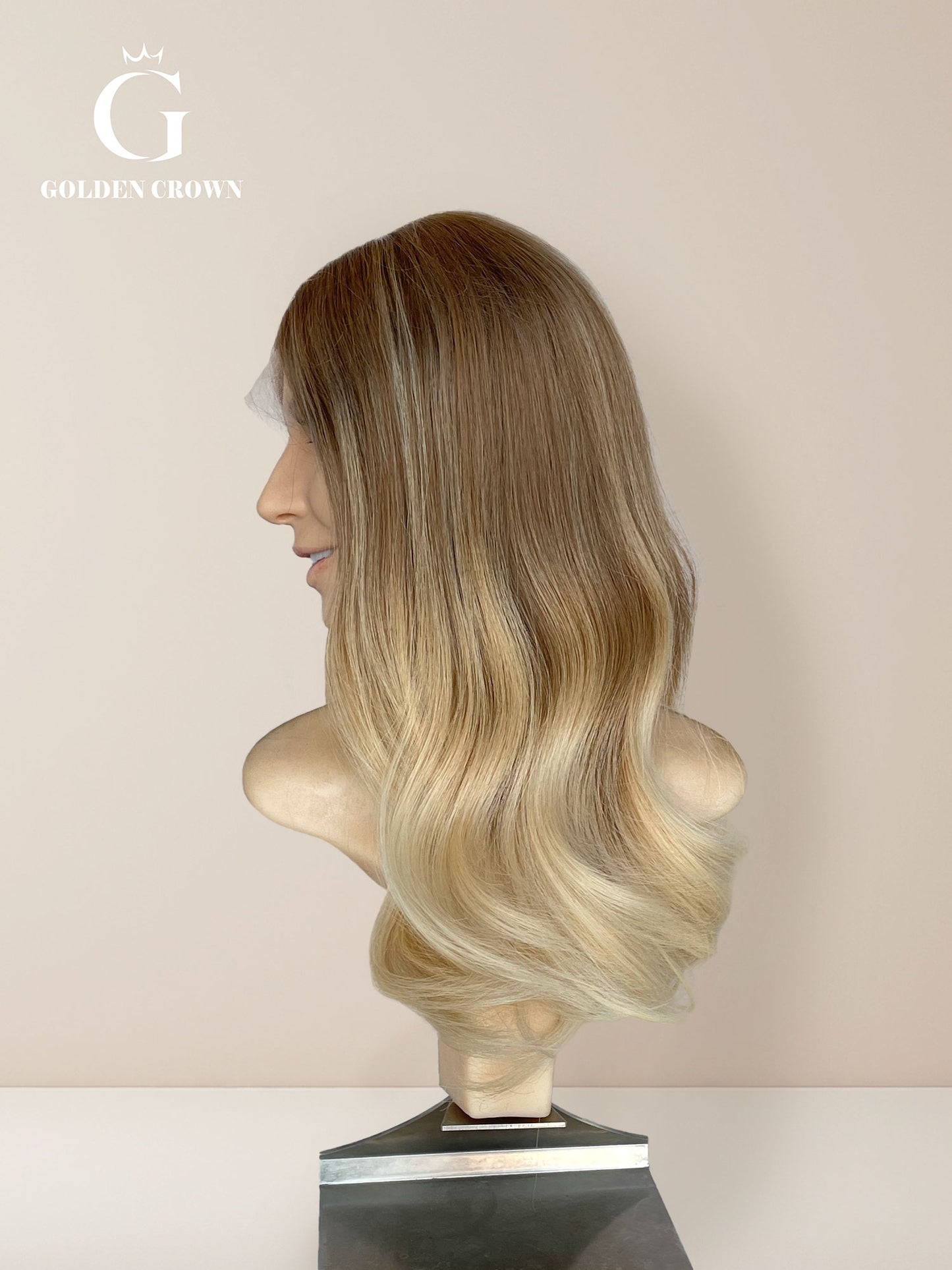 Gloria Lace Top Base 100% Human Hair Wigs (Slight Layer)