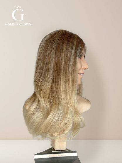 Gloria Lace Top Base 100% Human Hair Wigs (Slight Layer)
