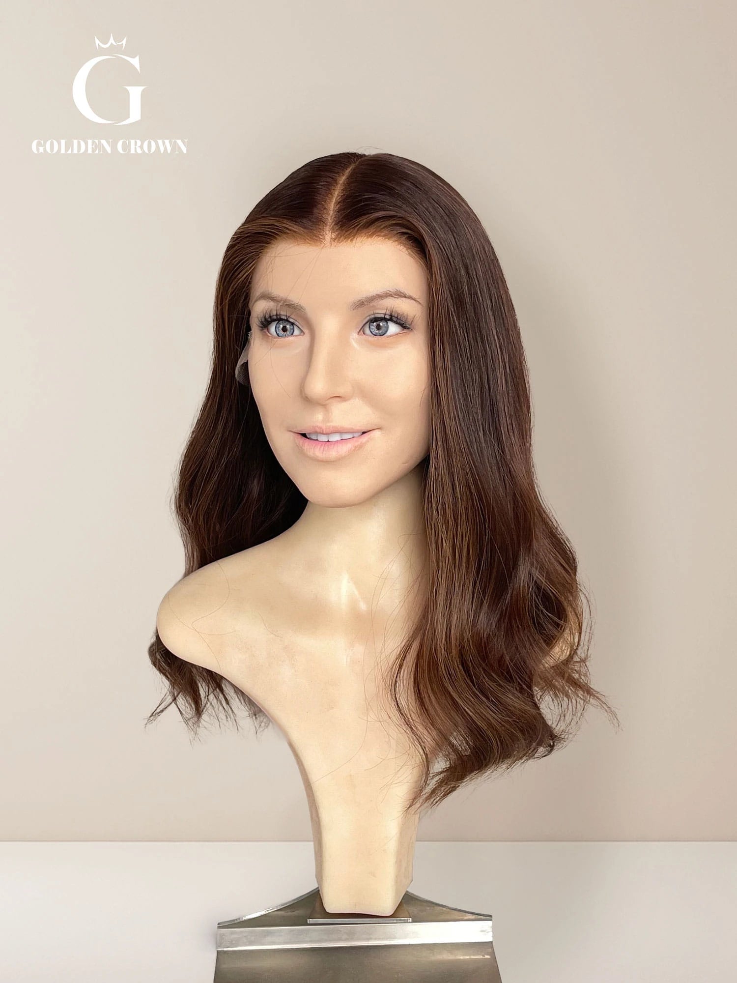 Hazel lace top front view GoldenCrownWigs