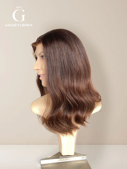 Hazel lace top right side view GoldenCrownWigs