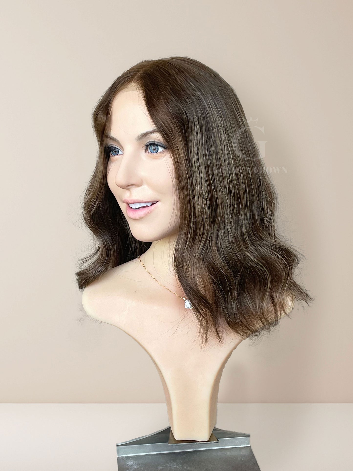 Irene Lace Top Base 100% Human Hair Wigs