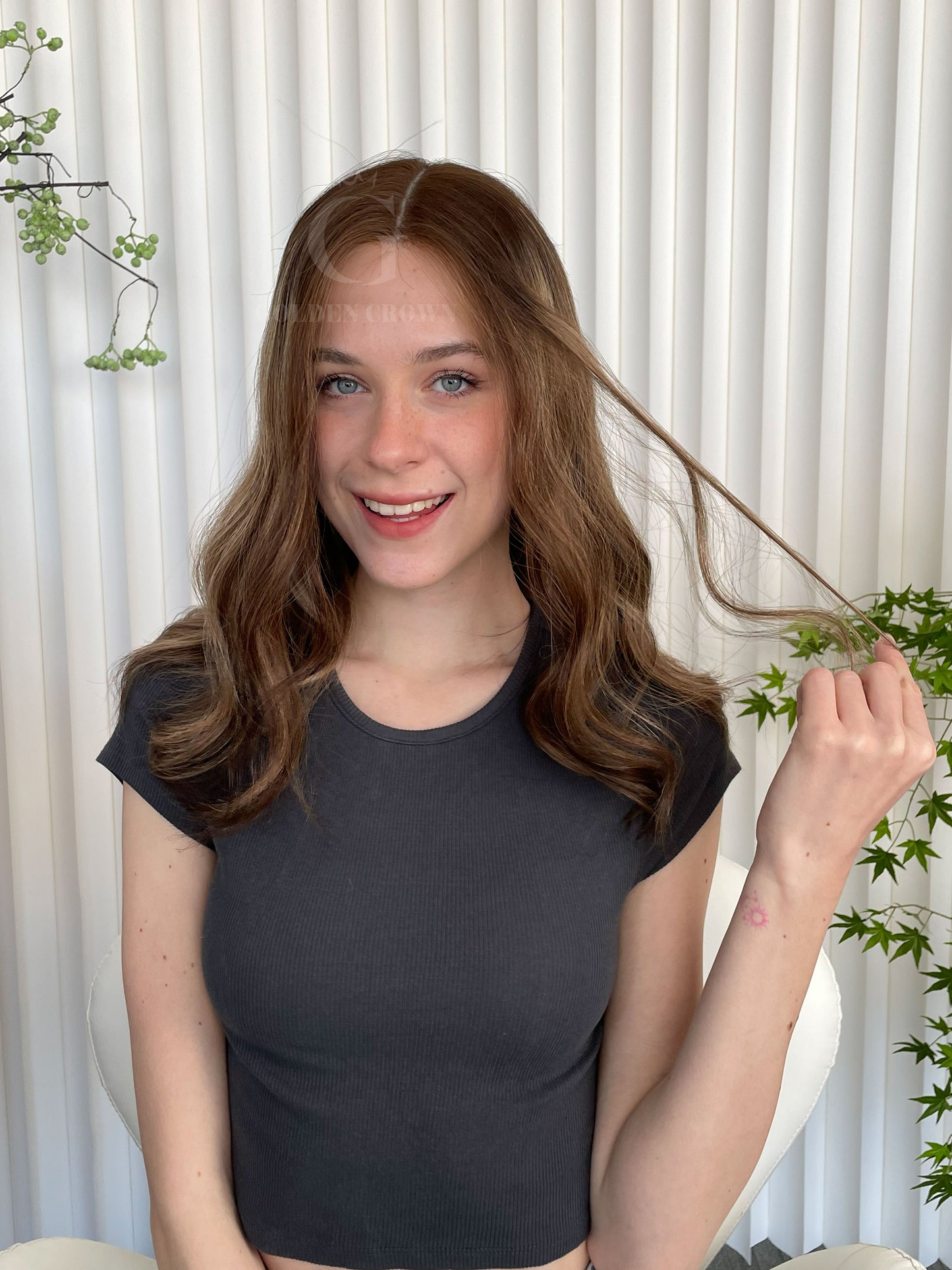 פאות תחרה בסיסיות 100% משיער טבעי של Leah