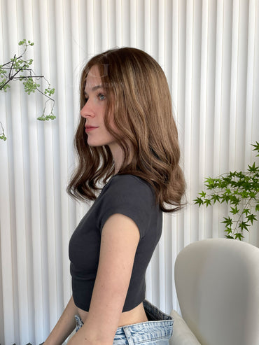 Leah Lace Top Base 100% Human Hair Wigs