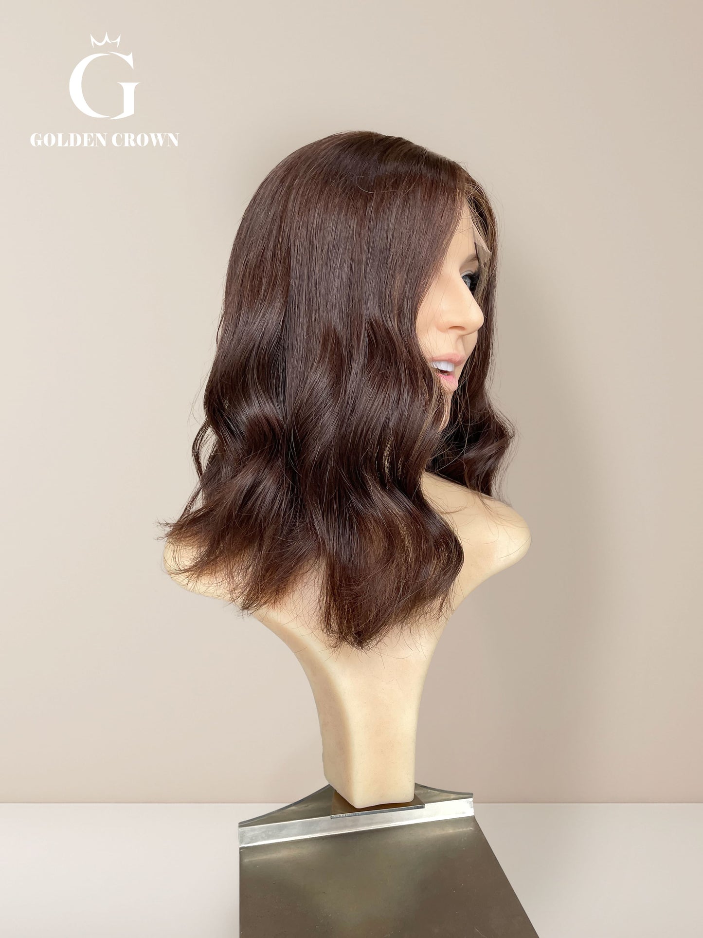 Lila Skin Lace Top Base 100% Human Hair Wig