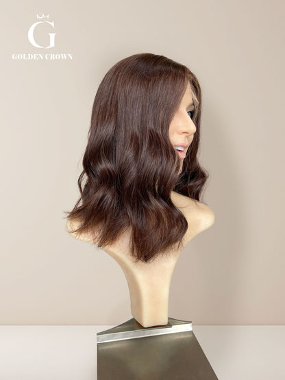 Lila Skin Lace Top Base 100% Human Hair Wig