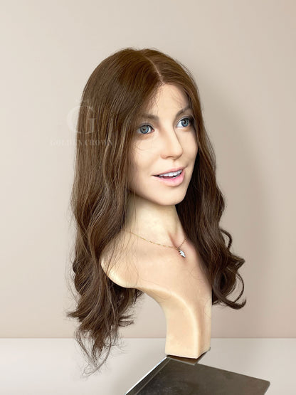 Lily Lace Top Base 100% Human Hair Wigs