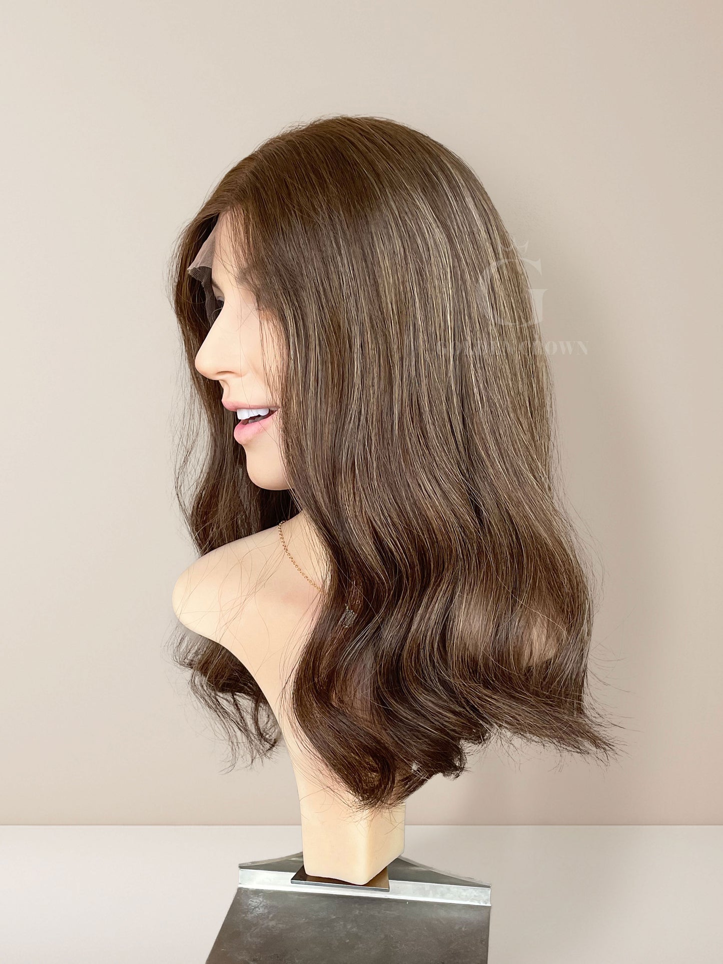 Lily Lace Top Base 100% Human Hair Wigs