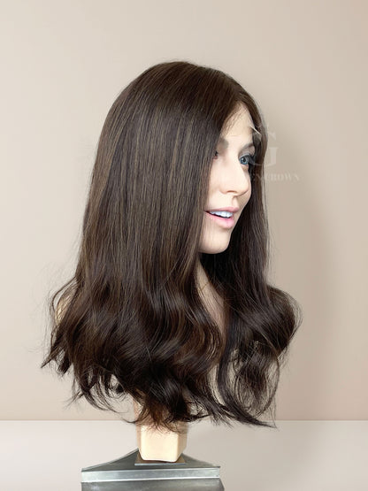 Lina Silk Top Base 100% Human Hair Wigs