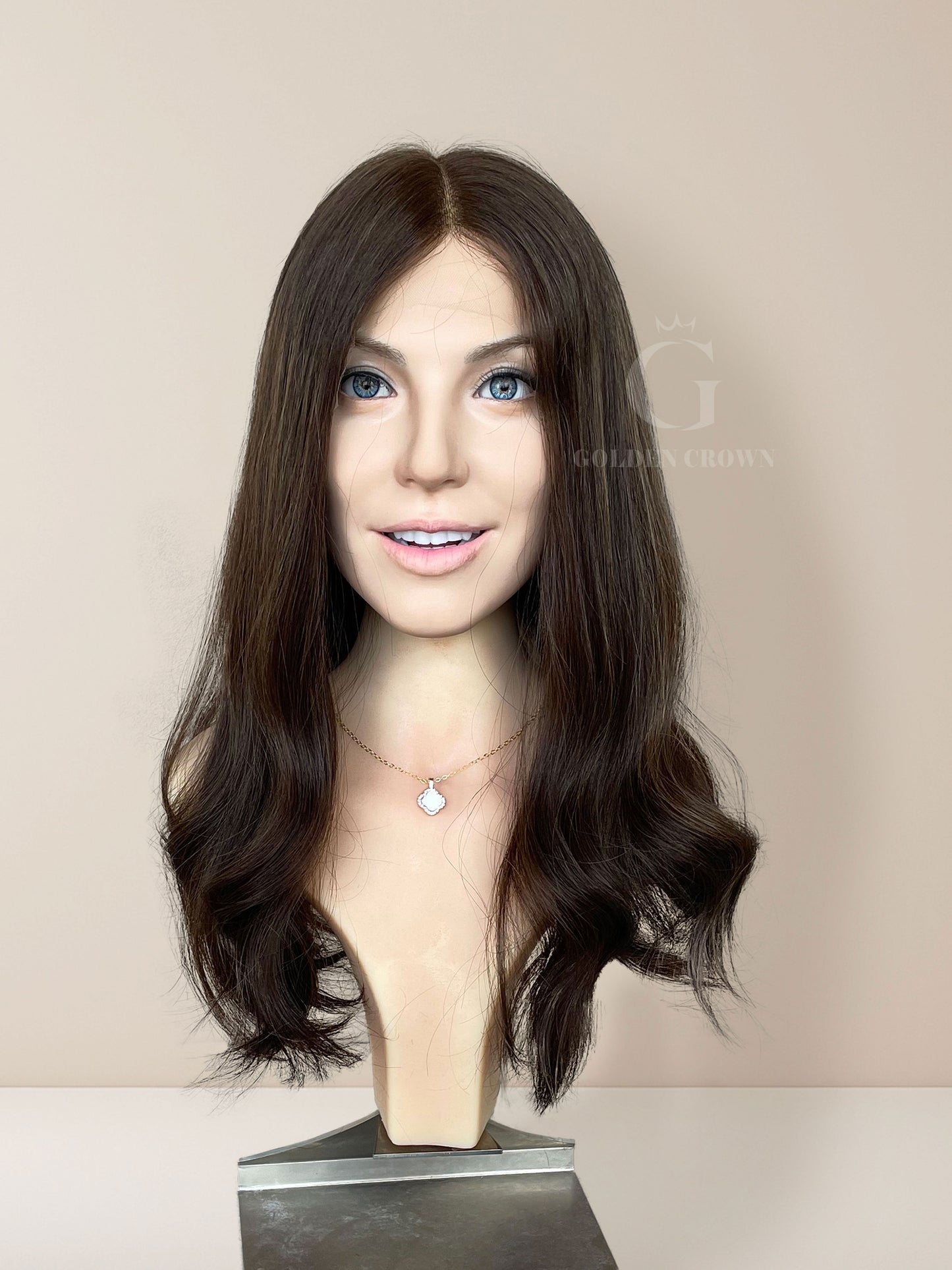 Lina Lace Top Base 100% Human Hair Wigs