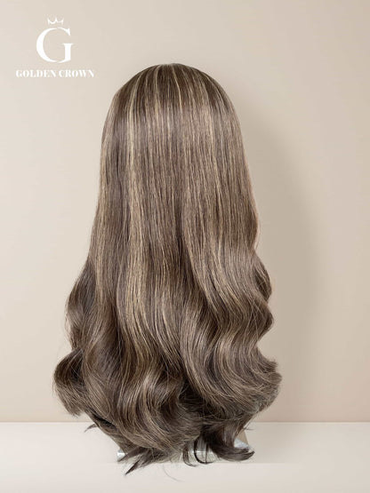 Liora Silk Top Base 100 Human Hair Back View GoldenCrownWigs