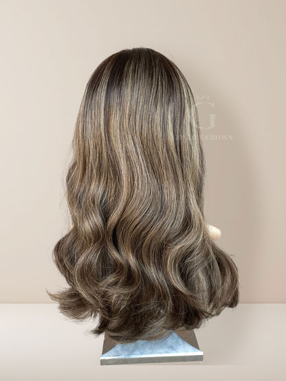 Nora Lace Top Base 100% Human Hair Wigs