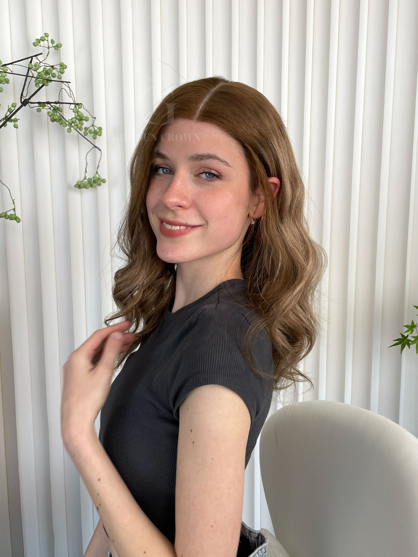 Olivia Lace Top Base 100% Human Hair Wigs