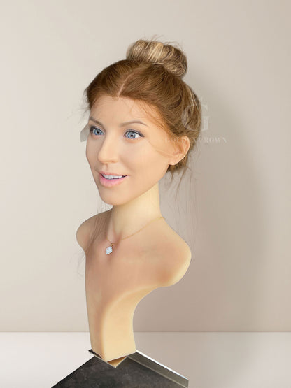Olivia Lace Ponytail Base 100% Human Hair Wigs