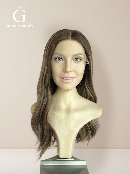 Paula Lace Top Base 100% Human Hair Wigs