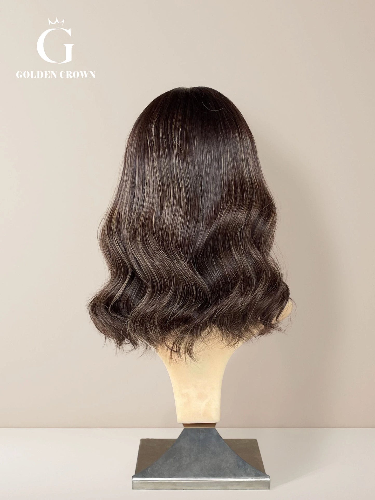 Pearl Lace Top Base 100% Human Hair Wigs (Slight Layer)