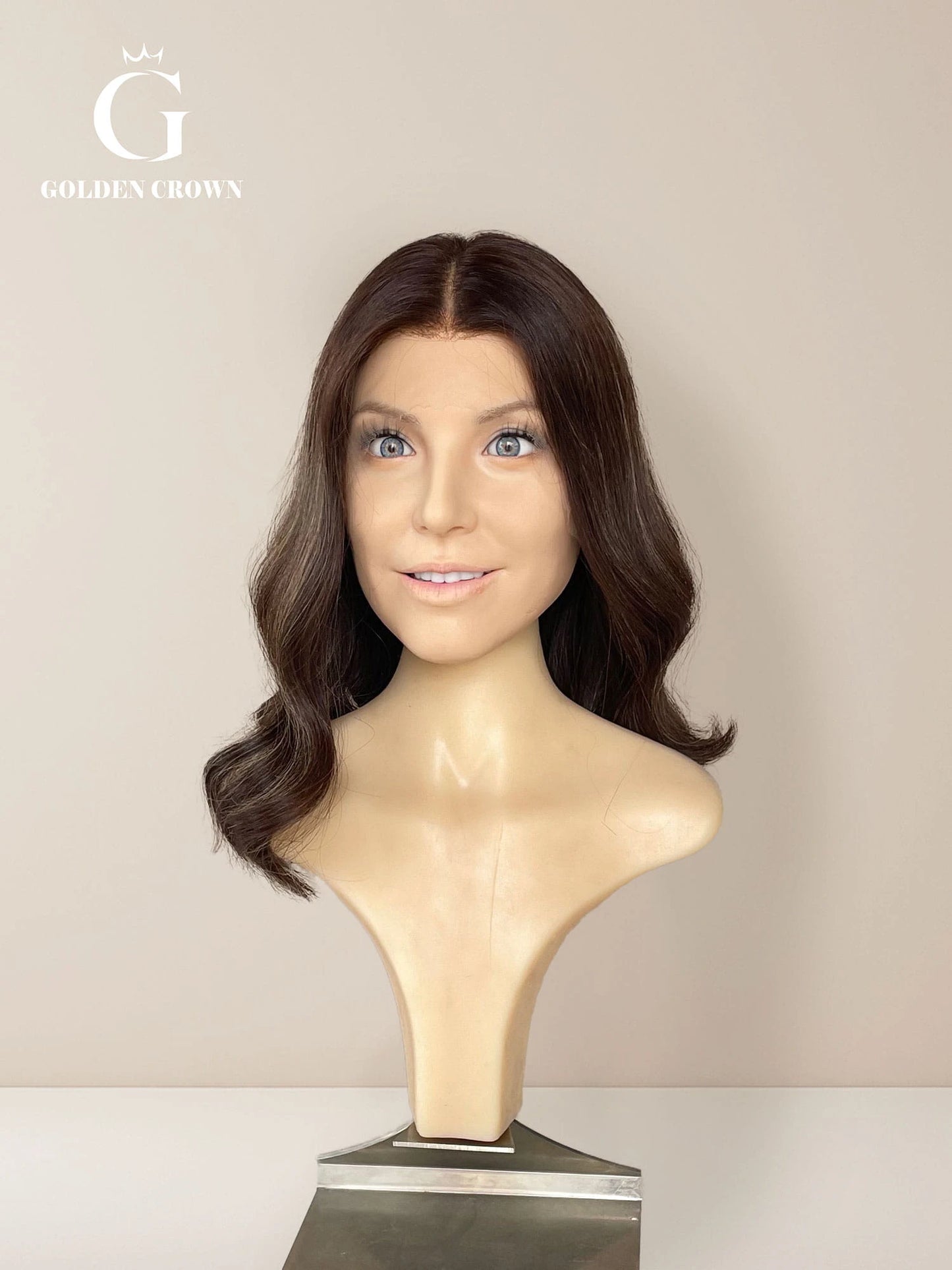Pearl Lace Top Base 100% Human Hair Wigs (Slight Layer)