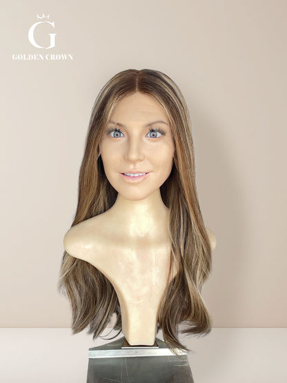 Rachel Lace Top Base 100% Human Hair Wigs (Slight Layer)