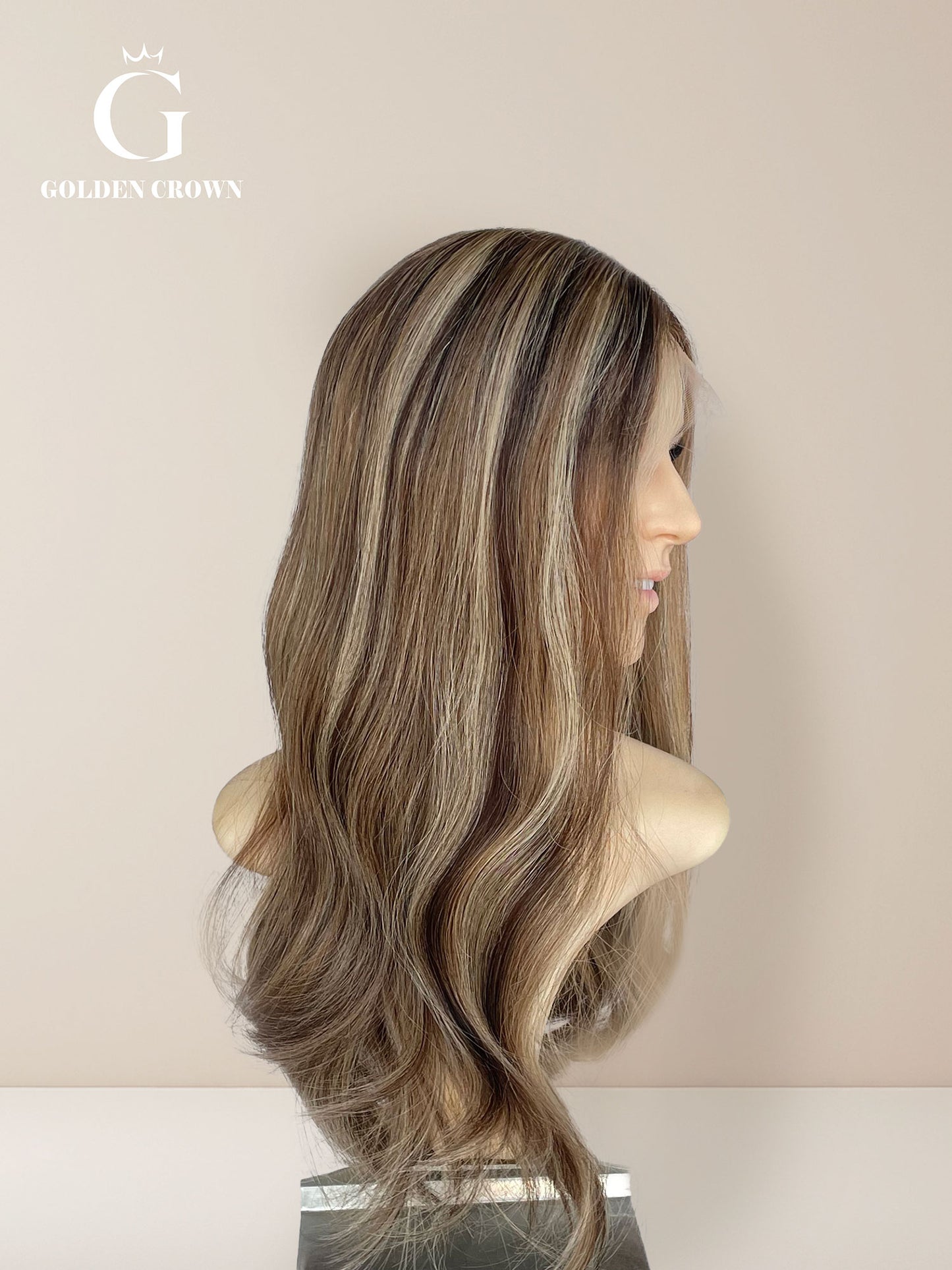 Rachel Lace Top Base 100% Human Hair Wigs (Slight Layer)